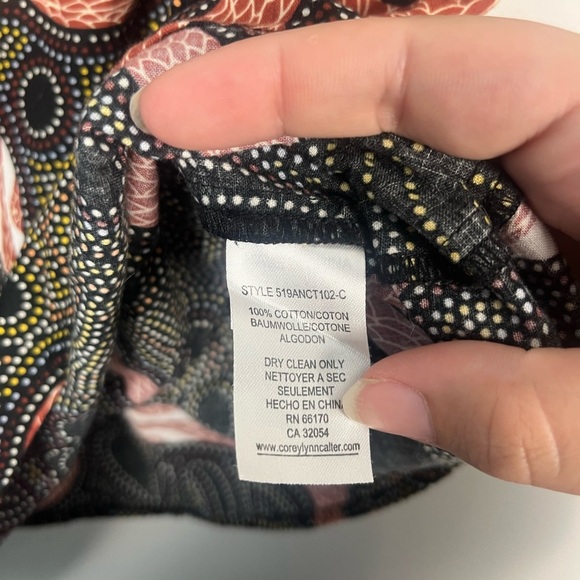 ANTHROPOLOGIE Corey Lynn Calter Ibiza Snake Tie Tank Top Size Small - Picture 4 of 6